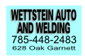 Wettstein Auto and Welding